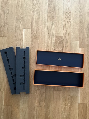 Hermes blau box leer - hermes,