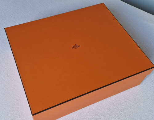 Hermes große karton box - hermes,