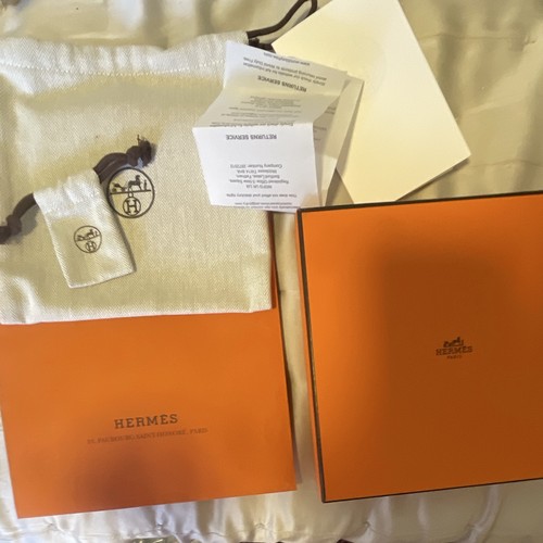 Hermès orange papierbox - orange,