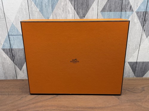 Hermes karton leer orang - leer,