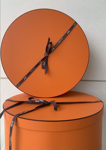 Hermès sehr gross rund karton - sehr,