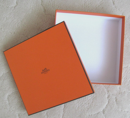 Hermes karton box schachtel - -,