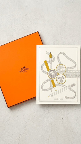 Original hermès malbuch - hermès, /