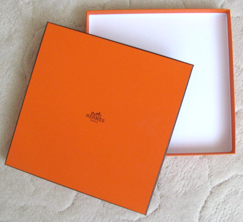 Hermes karton box schachtel - -,