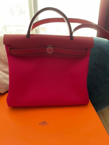 Hermès herbag zip laqué - hermès, 31